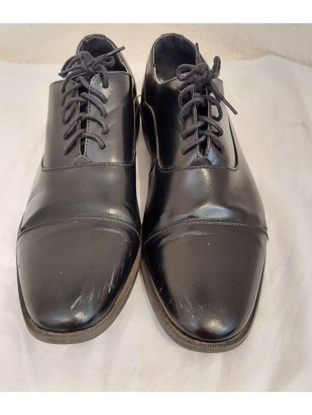 Unlisted By Kenneth Cole Men's Half Time Oxford Black Perforated 10.5 M